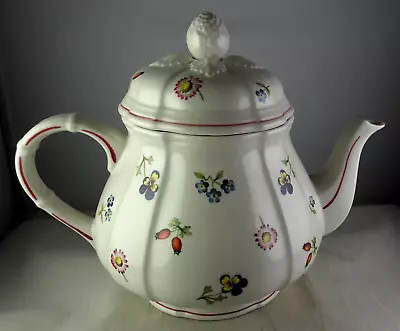 Villeroy & Boch Petite Fleur Teapot W/Lid - Minty • $124.95