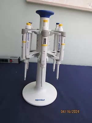 Complete Set Of 6 Eppendorf Research Plus Pipettes & Stand 0.1-1000uL Perfect • $900