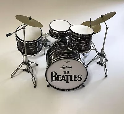 The Beatles Miniature Replica Drum Kit Brand New • $47.90