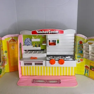 Takara Lisa Doll Vintage Kitchen Center Playset Doll House Japan Please Read • $24.99