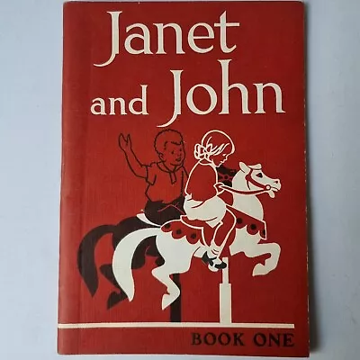 Vintage Janet & John Book One 1st Edition 1949 Learn To Read Excellent Condition • £25