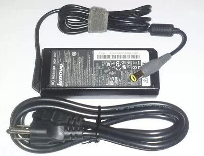 Original 90W Battery Charger Power Supply Cord For Lenovo Thinkpad X61 T61 R61 • $17.09