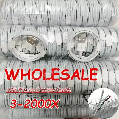 Bulk Lot Charger Cable USB Charging Cord For IPhone 14 13 12 11 Pro Max IPad XR • $810.99