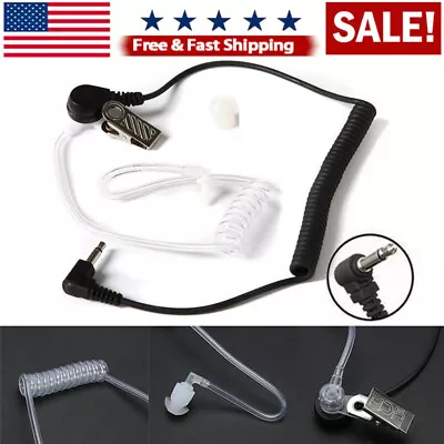 Surveillance Headset Receive Earpiece For Motorola RLN4941 3.5mm Shoulder Mic • $7.89