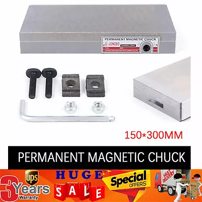 6'' X 12'' Fine Pole Permanent Magnetic Chuck Workholding For Grinding 6x12INCH • $122.55