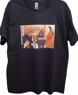 Velvet Underground T-shirt - Rock & Roll - Lou Reed - Large - Black - New • $19.95