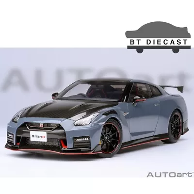 AUTOart NISSAN GT-R R35 NISMO 2022 SPECIAL EDITION 1/18 STEALTH GRAY 77505  • $180