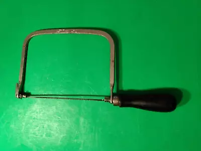 Vintage Woodworker Cabinet Maker Miller Falls #52 Coping Saw Old Usa Made • $11.95