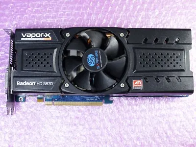 SAPPHIRE VAPOR X Radeon HD5870 GDDR5 1GB PCI E • $38.48