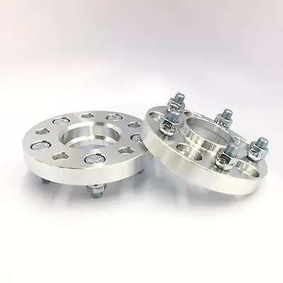 $39.95 • Buy 2pc 25mm Hubcentric Wheel Spacers 5x4.5 Fits Civic Accord S2000 Element RSX TSX