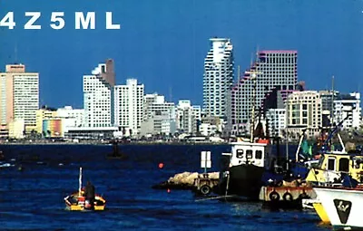 Israel 4Z5ML QSL Radio Postcard • $2.19