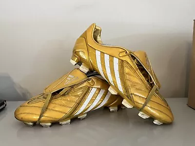 MEGA RARE ADIDAS PREDATOR POWERSWERVE GOLD David Beckham FG Football Boots  • £699.99