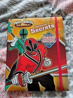 £1.99 • Buy Power Rangers Samurai Secrets Diary Activity Puzzle Book Boys Stocking Filler