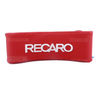 $15.99 • Buy 1X Red RECARO Hard Sponge Head Pillow Seat Support Headrest Cushion Neck Rest