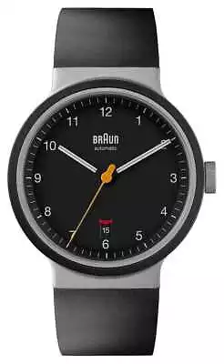 Braun Men's BN0278 Automatic Black Rubber Strap BN0278BKBKG Watch - 5% OFF! • $715