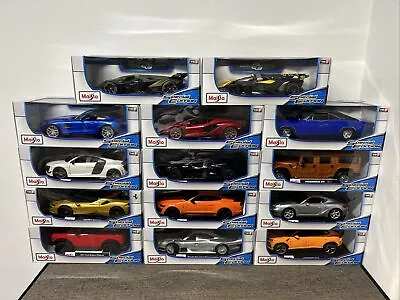 Huge Lot (14) Maisto Special Edition 1:18 Diecast Cars Rare Ones! Brand New! • $549.99