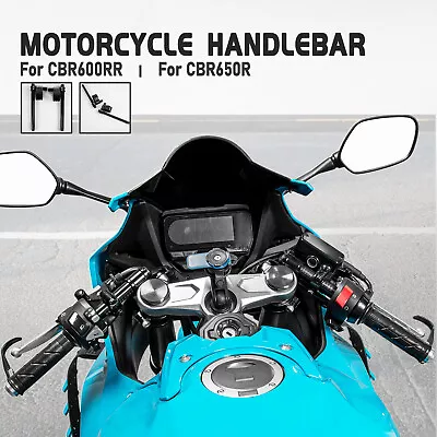 $119 • Buy Clip On Clamp Adjustable Handle Bar Handlebar For Honda CBR 600 RR 650 R CBR650R