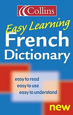 Collins Easy Learning French Dictionary (Collins E... By Horst Kopleck Paperback • £3.49