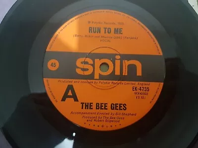 RUN TO ME By THE BEE GEES RARE 1972 OZ PRESS SPIN • $26.99