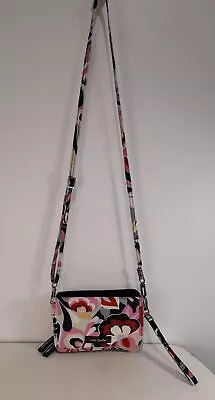 Vera Bradley Women's RFID All In One3in1 Crossbody Floral Paisley Bag • $24.99