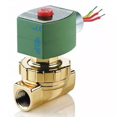 Asco 8220G407 120V Ac Brass Steam And Hot Water Solenoid Valve Normally • $210.57