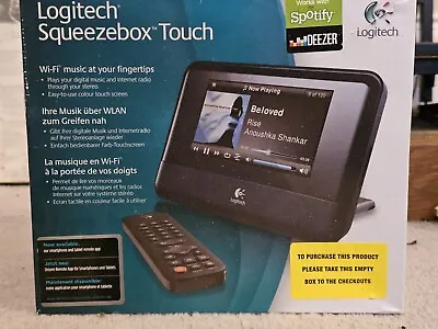 Logitech Squeezebox Touch Wi-Fi Music Player • £80