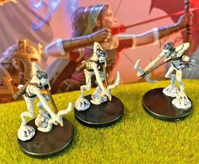 $10.20 • Buy Baykok X3 LOT D&D Miniature Dungeons Dragons Dungeons Deep Undead Archer Zombie