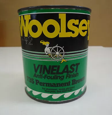 Woolsey Vinelast Anti-Fouling Marine Paint #735 Brown Quart • $24