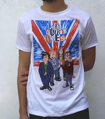 The Young Ones T Shirt Artwork Rik Mayall Adrian Edmondson Nigel Planer • £18