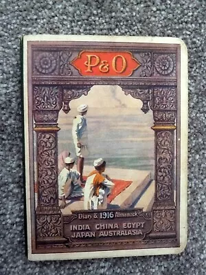 P&O Diary And Almanac 1916 • £6