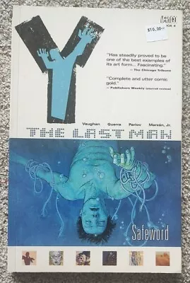 DC Vertigo Y THE LAST MAN Trade Paperback #4 SAFEWORD Brian K. Vaughan. -LJJ • $4