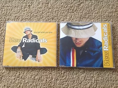 £2.50 • Buy New Radicals Cd Singles - You Get What You Give & Someday We'll Know (1999)
