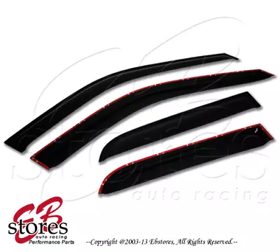 Vent Shade Window Visors Rain Guard Out-Channel 2.0mm Mazda 6 Mazda6 10-12 4pcs • $47.95