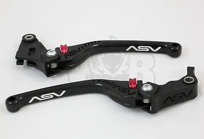 Kawasaki ZX10R ZX10RR Ninja 2016 - 2024 ASV F3 Lever Set Black Long Clutch Brake • $220