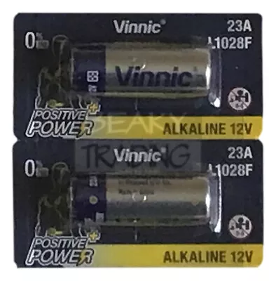 £3.89 • Buy L1028 23a A23 LRV08 MN21 8LR932 V23GA 12v Alkaline Battery  [ Sealed Pack Of 2 ]