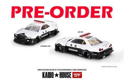 (Pre-order) Mini GT X Kaido House 1/64 Nissan Skyline GT-R R34 Works (V2 Aero) • $21.87