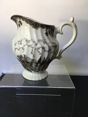 Myott Antique Medium Sized Jug. The Brook. Fine Staffordshire Ware. • £10