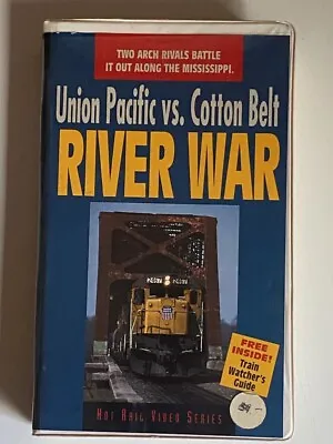 Hot Rail Video Series Union Pacific Vs. Cotten Belt River War In Clamshell Case • $12