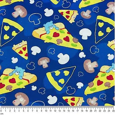 LC2337 Care Bears Pizza Dream  1/2m Quilting Cotton • $11.50