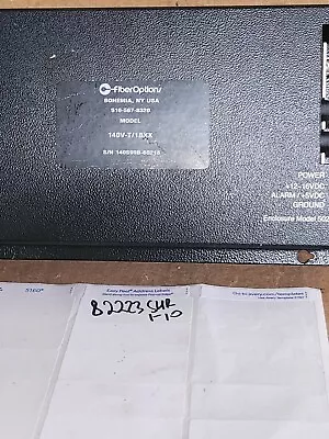 GE Fiber Options 140V-T/1BXX 140V Four-Channel Video Multiplexer Transmitter • $35