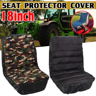 18  Tractor Seat Cover Forklift Excavator Mower Universal Digger Chair Cover • $38.43