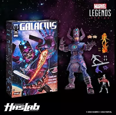 Hasbro HasLab Marvel Legends Galactus Figure Silver Surfer Nova Morg ALL TIERS • $699.98