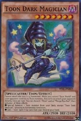 *** Toon Dark Magician *** 1st Edition Super Rare Mint/nm Tdil-en032 Yugioh! • $7.95