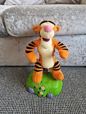 £0.99 • Buy Disney Thinkway Toys Winnie The Pooh Tigger 14” Plush Talking Room Guard WORKING