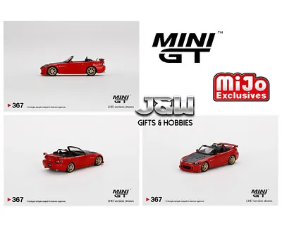 Mini GT Honda S2000 AP2 Mugen New Formula Red MGT00367 1/64  • $8.99