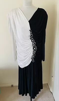 VTG Filigree Ltd. Collection Women’s Dress Size 24W Disco 80’s Evening Dress • $55