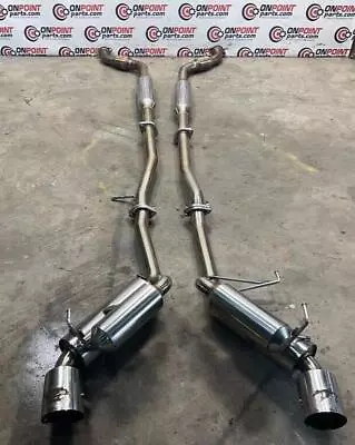 2003 Infiniti V35 G35 Coupe True Dual Cat Back Exhaust System 23BCEF0 • $499