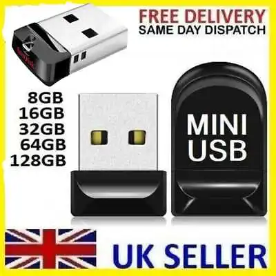 SanDisk 8/16/32/64 GB CRUZER FIT USB 2.0 With Cap Pen Drive Memory Stick Mini-UK • £4.99