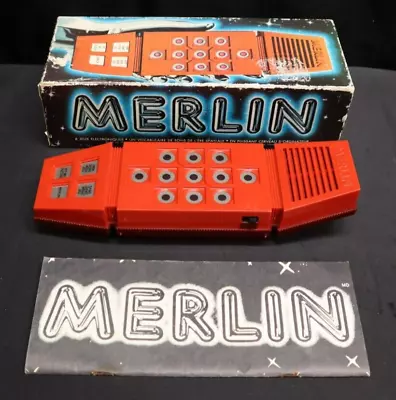 Vintage 1978 Merlin The Electric Wizard Electronic Game Tested • $73.89