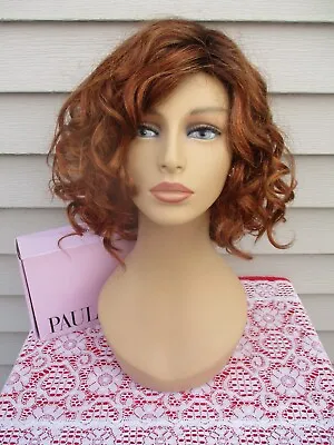 Paula Young Lace Front Wig A3287 BECKY Color 33/28#4 CAPRI COPPER Curly Style • $59.95